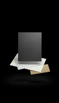 Premium stationery set with minimalist branding